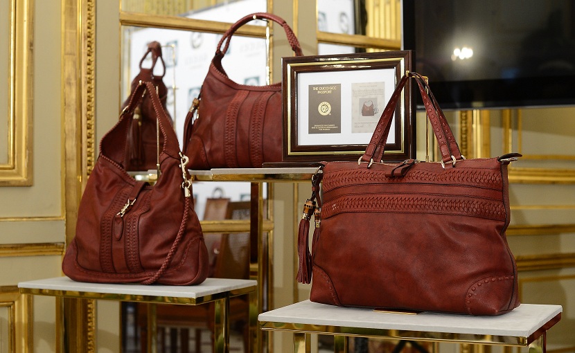 Gucci's eco leather bag Livia Firth